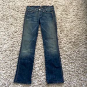 Straight leg jeans
